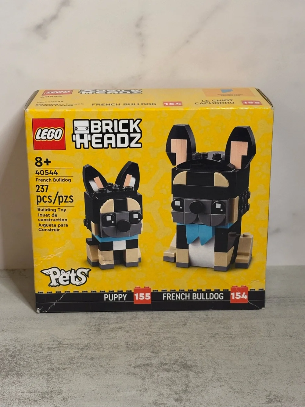 Lego BrickHeadz Pets French Bulldog Set (#40544)